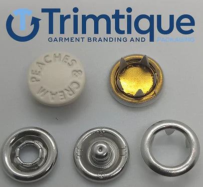 Press studs for babywear