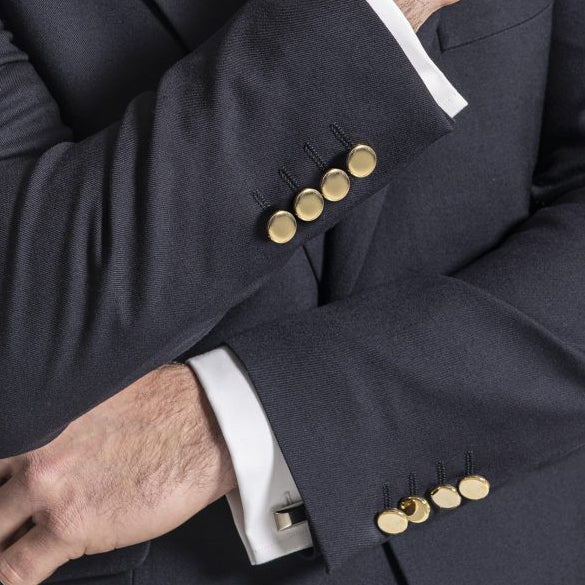 METAL SEW ON BUTTONS